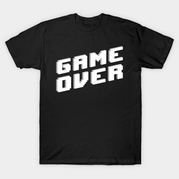 Game Over T-Shirt by soondoock